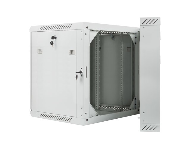 Zidni komunikacijski ormar LANBERG WF02-6612-10S (12U, 600x600mm, crni)-1