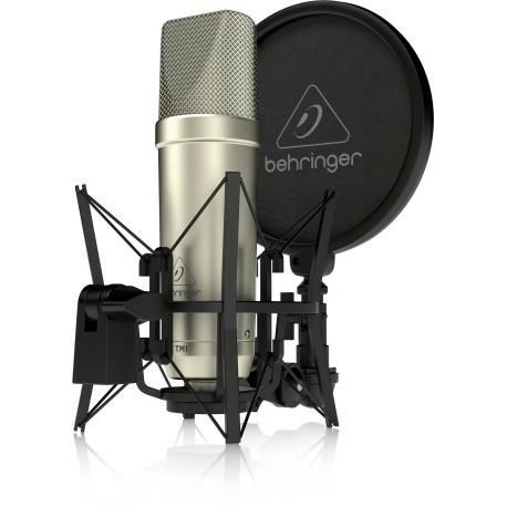 Mikrofon BEHRINGER TM1 (set za snimanje, velika membrana, dodatna oprema)