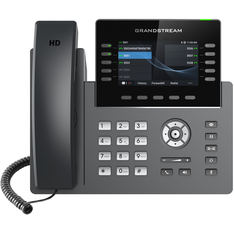 Telefonski uređaj GRANDSTREAM GRP 2615 HD (HD zaslon, PoE, WiFi, Bluetooth)-0
