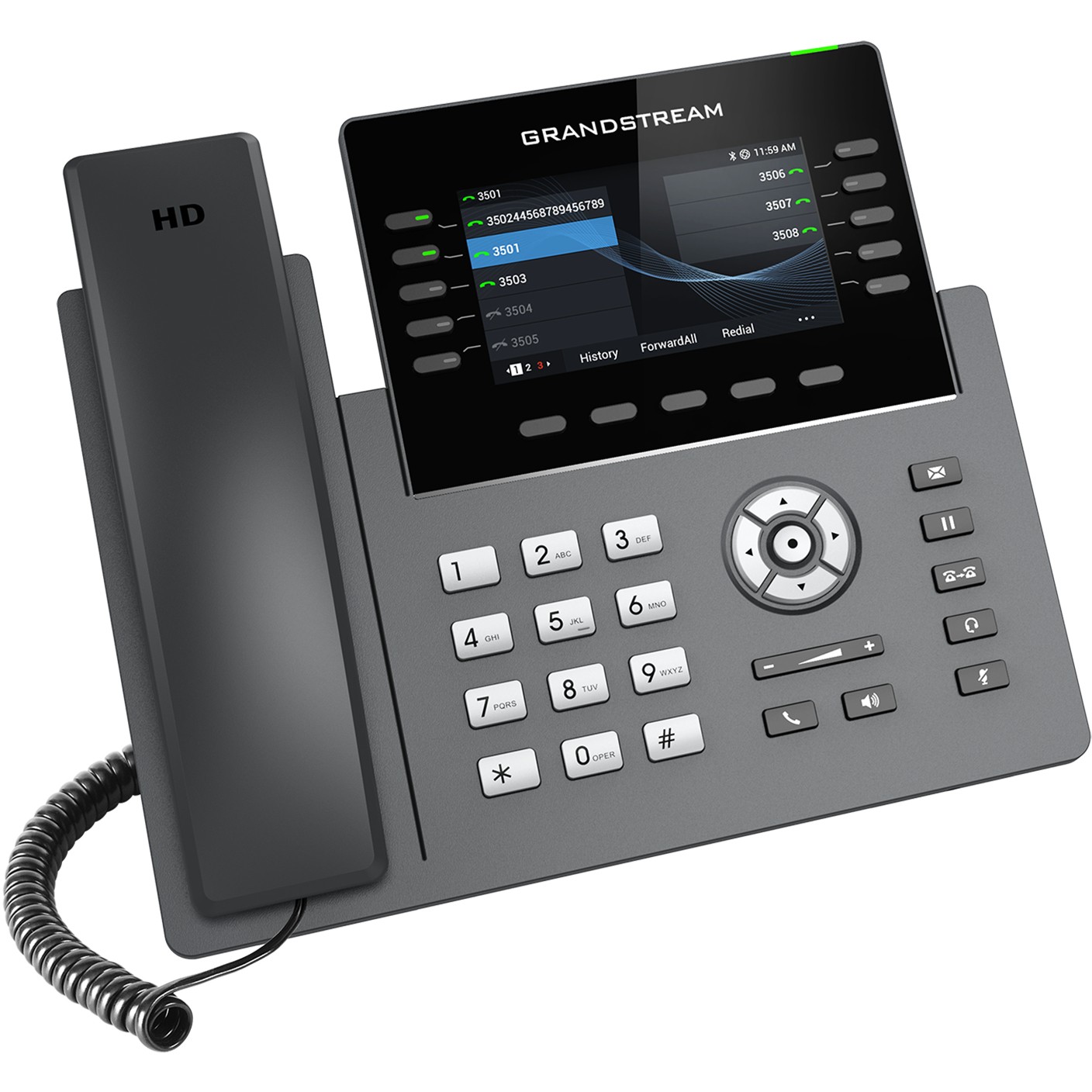 Telefonski uređaj GRANDSTREAM GRP 2615 HD (HD zaslon, PoE, WiFi, Bluetooth)-2