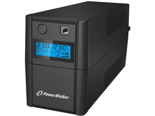 UPS uređaj POWERWALKER VI 850 SHL FR (linijski interaktivni, 0,85 kVA, 480 W, 2 AC utičnice)-3