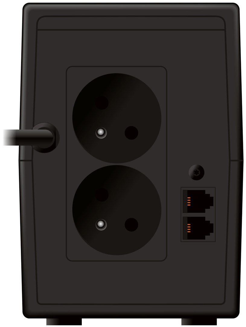 UPS uređaj POWERWALKER VI 850 SHL FR (linijski interaktivni, 0,85 kVA, 480 W, 2 AC utičnice)-4