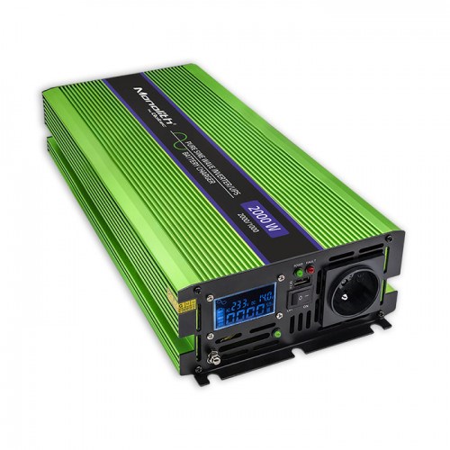 Pretvarač napona QOLTEC Monolith Auto (2000 W) zeleni-0