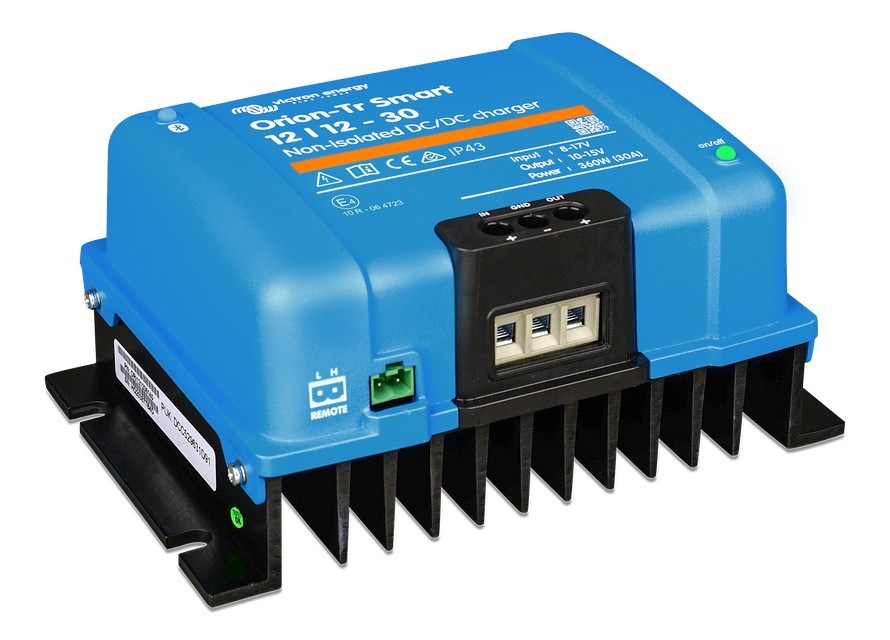 DC-DC punjač VICTRON ENERGY Orion-Tr Smart 24/12-30A (360W, 24V/12V, 30A, neizolirani, Bluetooth)-1