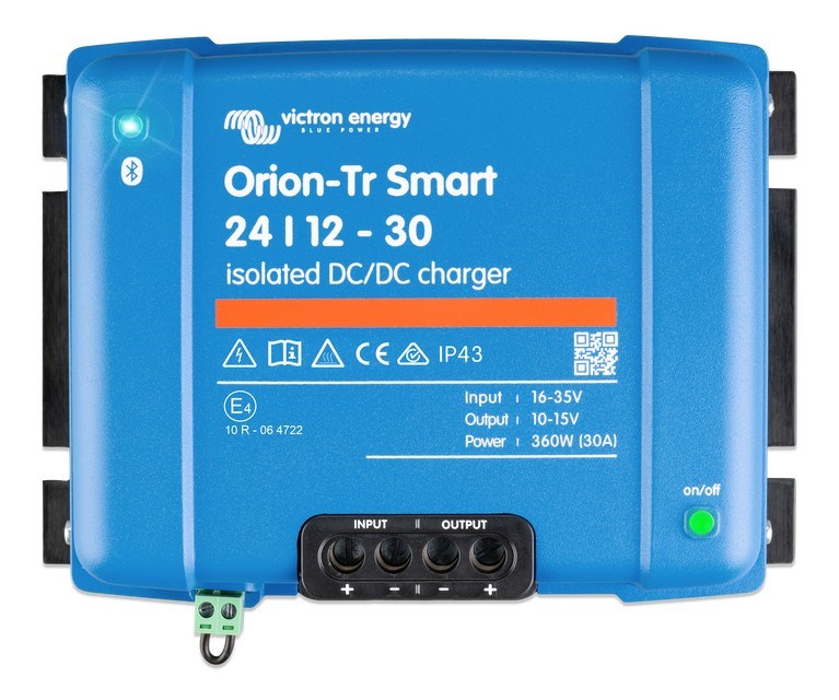 DC-DC punjač VICTRON ENERGY Orion-Tr Smart 24/12-30A (360W) Izolirani