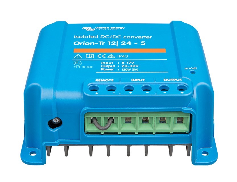 Automobilski pretvarač napona VICTRON ENERGY Orion-Tr ORI122410110 (12/24-5A, 120 W)