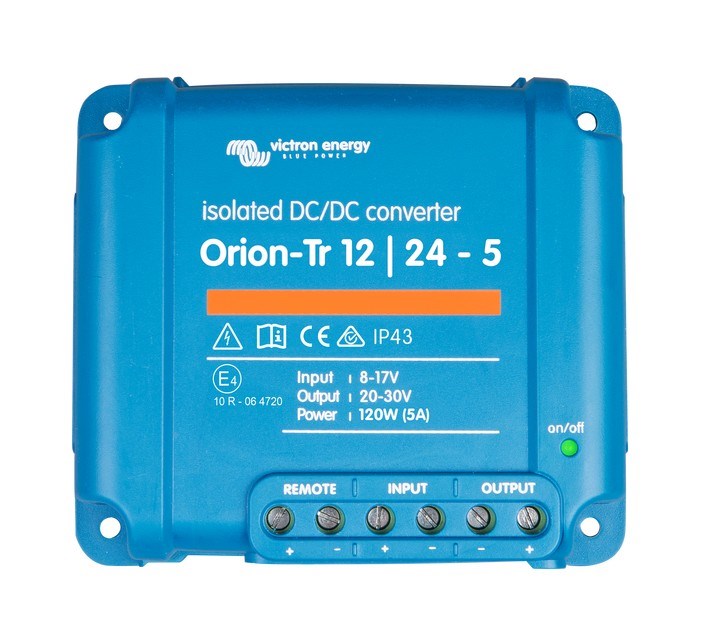 Automobilski pretvarač napona VICTRON ENERGY Orion-Tr ORI122410110 (12/24-5A, 120 W)-1