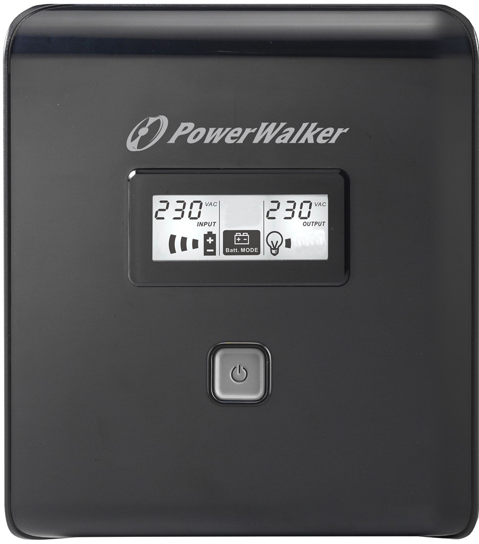 UPS uređaj POWERWALKER VI 1000 LCD (1000VA/600W, 4x Schuko, USB, LCD)-1