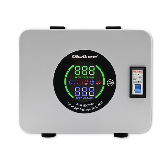 Stabilizator napona QOLTEC 50726 (AVR, 5000VA)-5