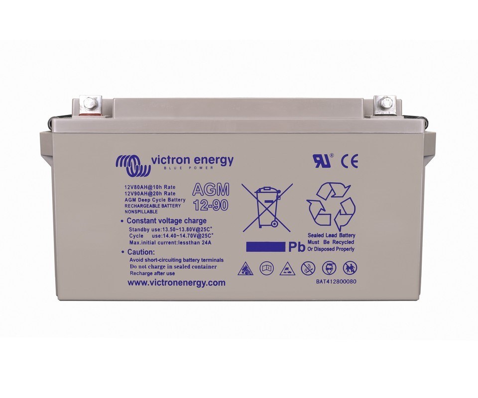 Baterija VICTRON ENERGY (AGM, 90Ah 12V)-0