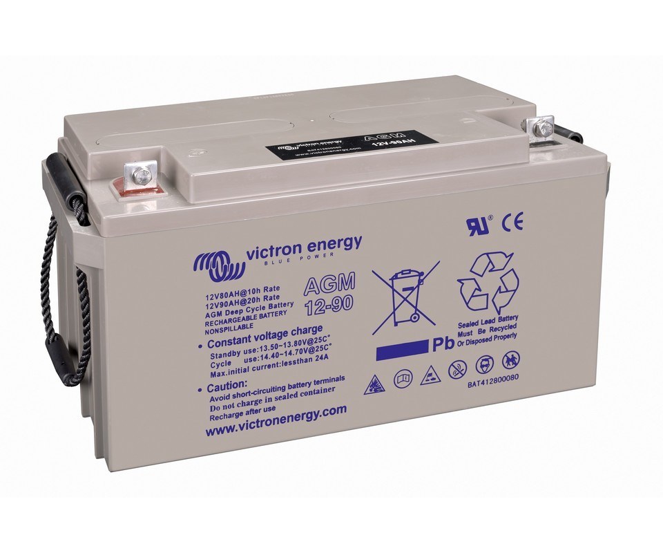 Baterija VICTRON ENERGY (AGM, 90Ah 12V)-2
