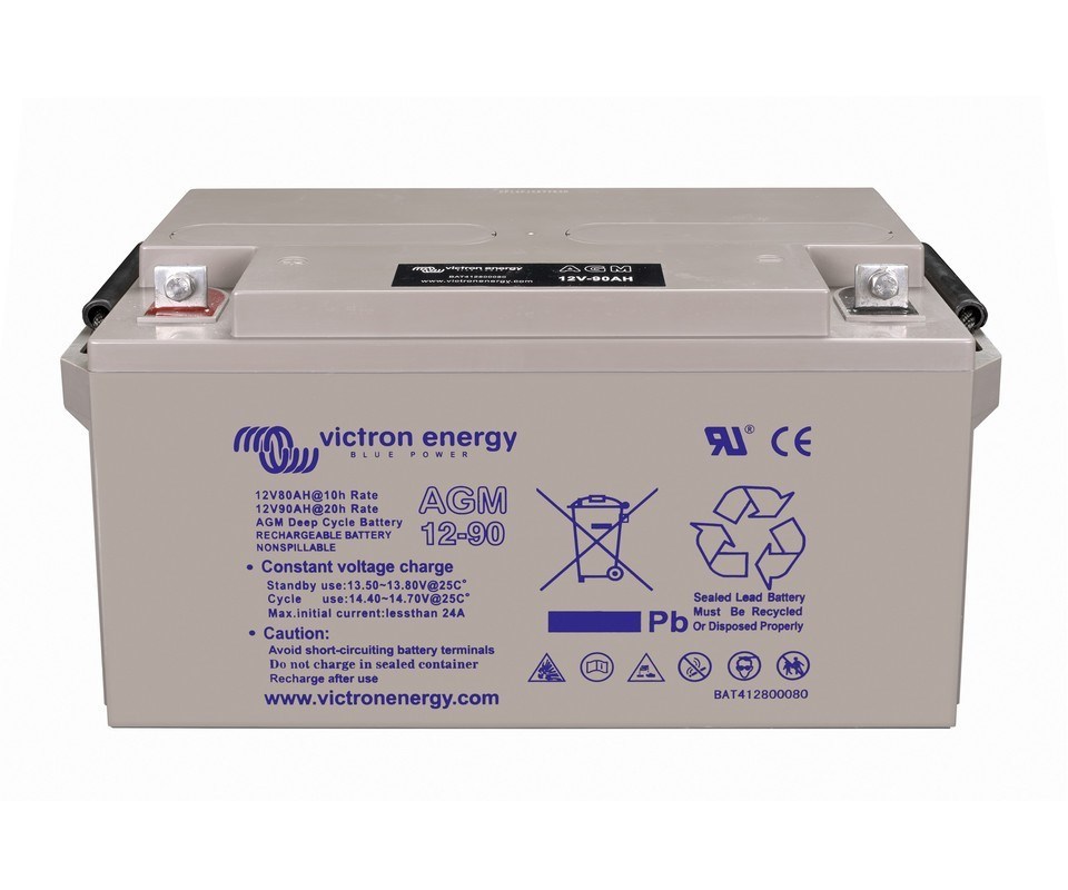 Baterija VICTRON ENERGY (AGM, 90Ah 12V)-1