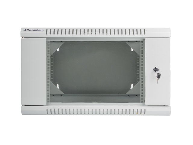 Zidni ormar LANBERG WF02-6606-10S (6U, 19") sivi-1