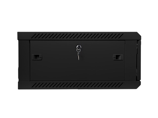 Zidni ormar LANBERG (19", 4U, 600 x 600, staklena vrata) crni-3
