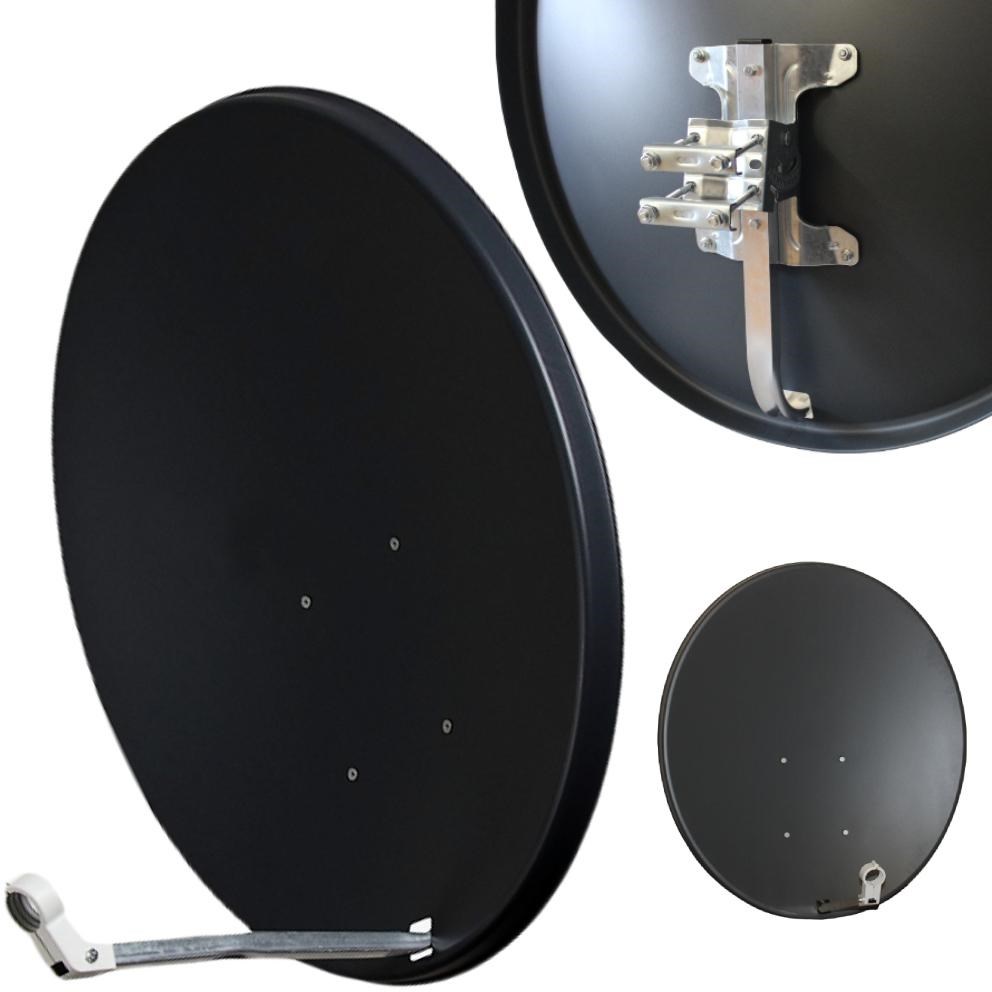 Satelitska antena CORAB COR-900SAE-C (90cm, čelik, antracit)-2