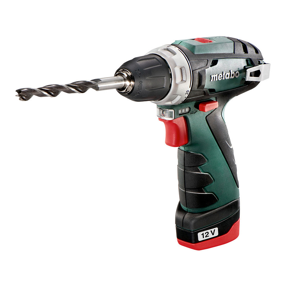 Akumulatorska bušilica-odvijač METABO BS 12 (12V, 2x 2.0Ah, kofer)-0