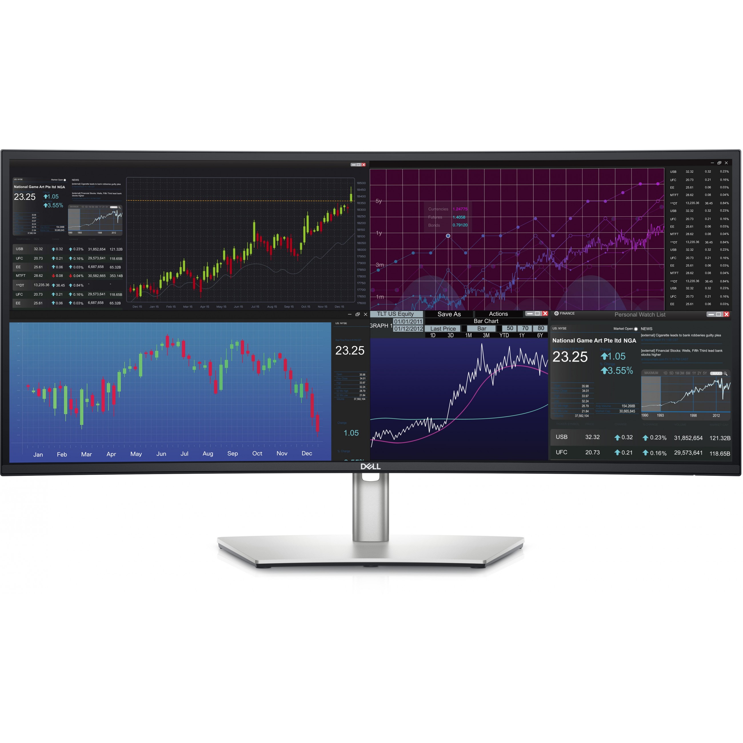 Monitor DELL U3423WE 34.14" (WQHD/3440x, IPS)-9