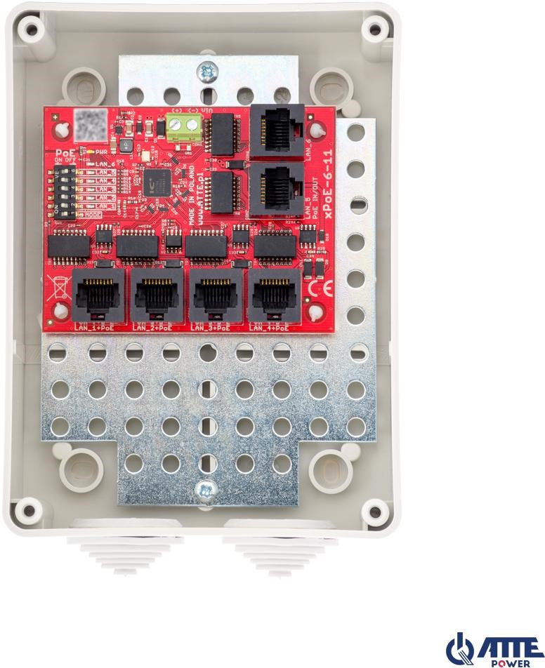 Mrežni prekidač xPoE-6-11-S3 (6 PoE porta)-0