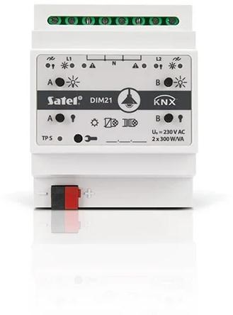 KNX Dimer Aktuator SATEL KNX-DIM21 (2-kanalni)-1