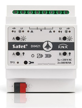 KNX Dimer Aktuator SATEL KNX-DIM21 (2-kanalni)-0