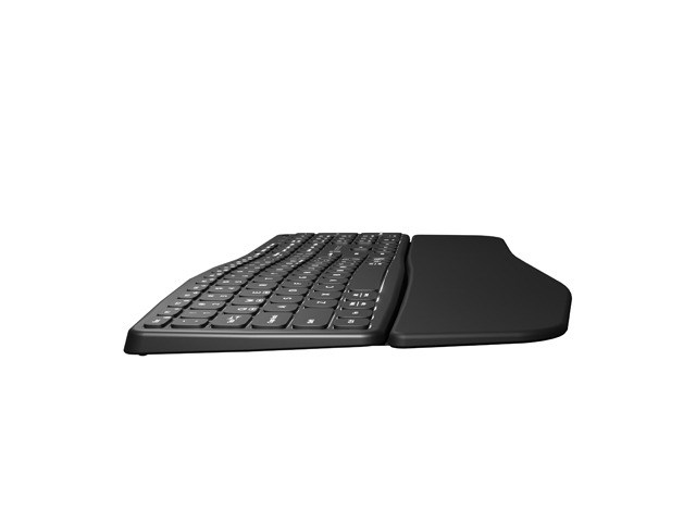 Tipkovnica NATEC Porifera (Bežična, Bluetooth + 2.4 GHz, X-Scissor, US layout, bijelo pozadinsko osvjetljenje)-3