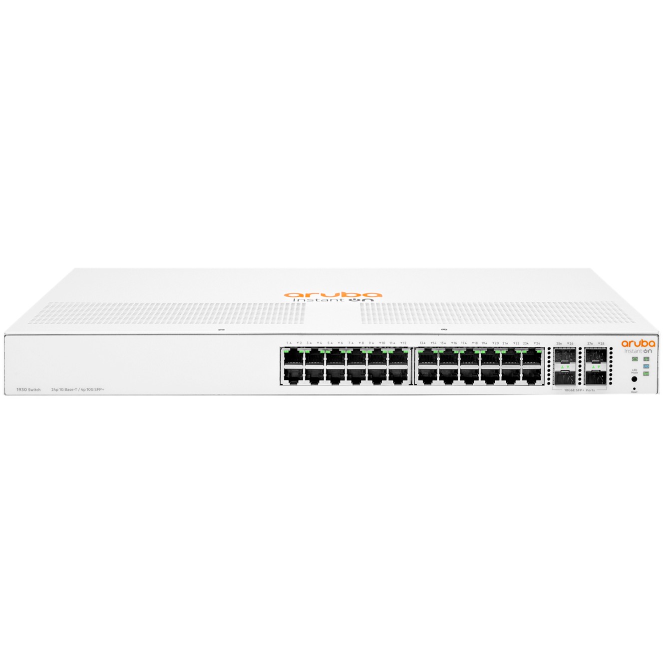 Switch HP Aruba Instant On 1930 (Managed L2+, Gigabit Ethernet, 24 RJ-45 porta, 4 SFP+ utora, Bijeli)-0