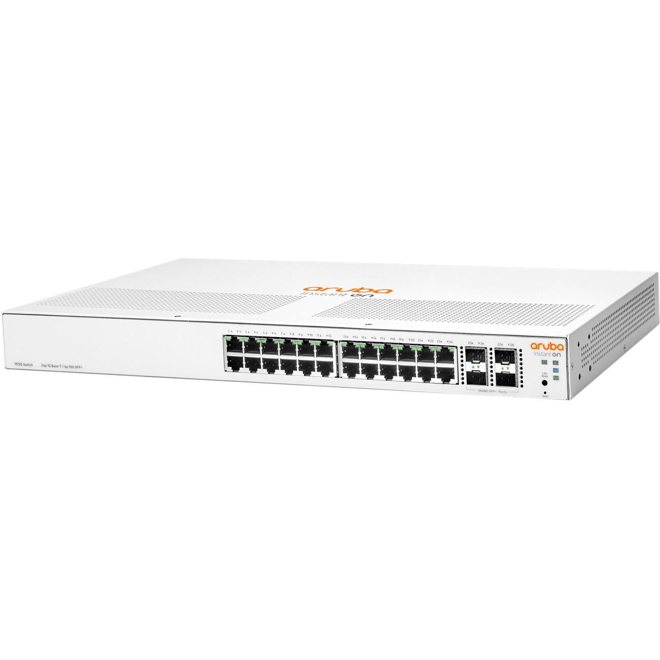 Switch HP Aruba Instant On 1930 (Managed L2+, Gigabit Ethernet, 24 RJ-45 porta, 4 SFP+ utora, Bijeli)-1