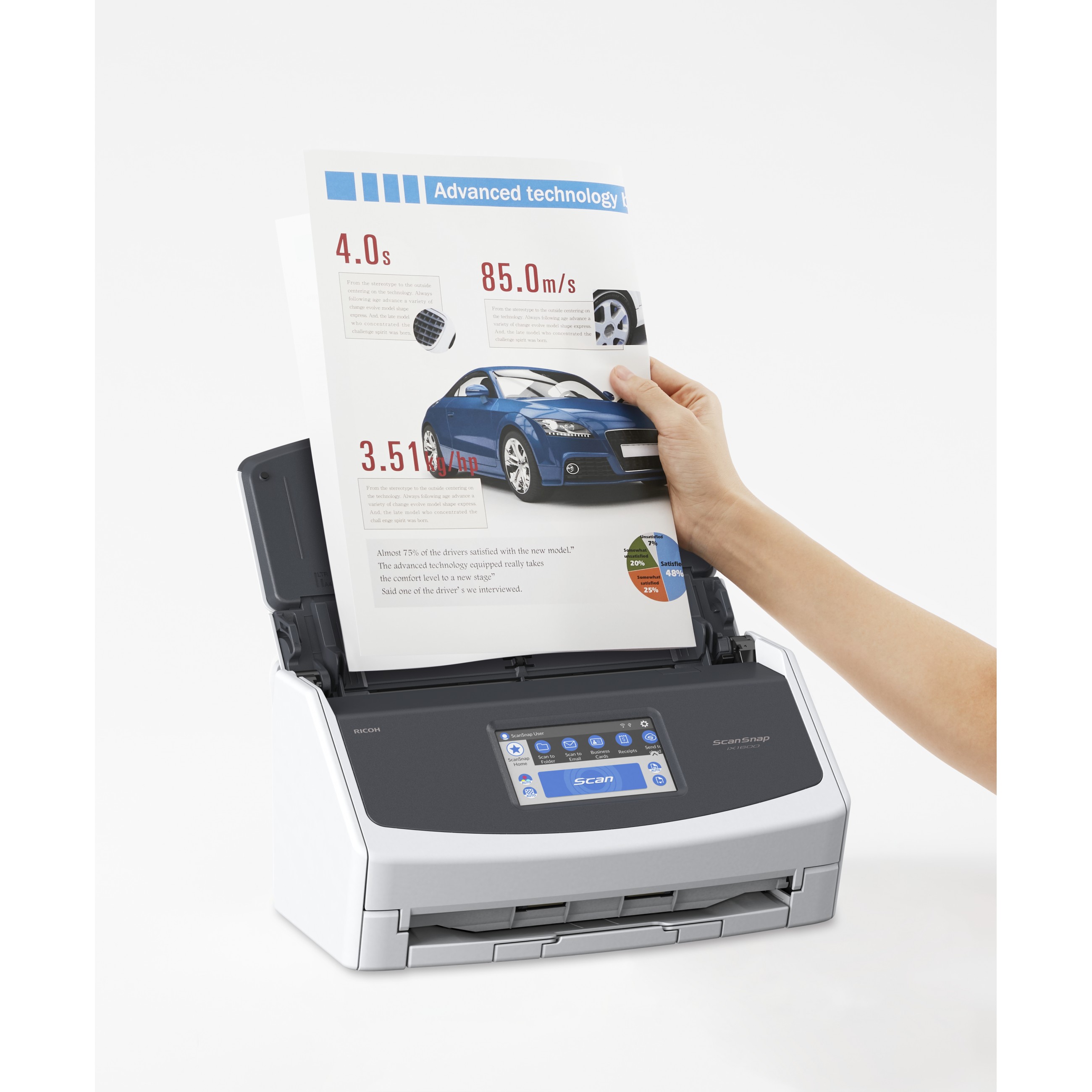 Skeniranje dokumenata SCANSNAP IX1600 (brzo dvostrano skeniranje, Wi-Fi, USB)-4