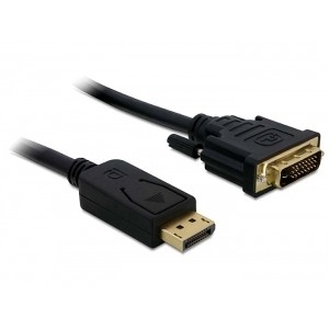 Kabel DELOCK DVI-kabel - 2 m-0