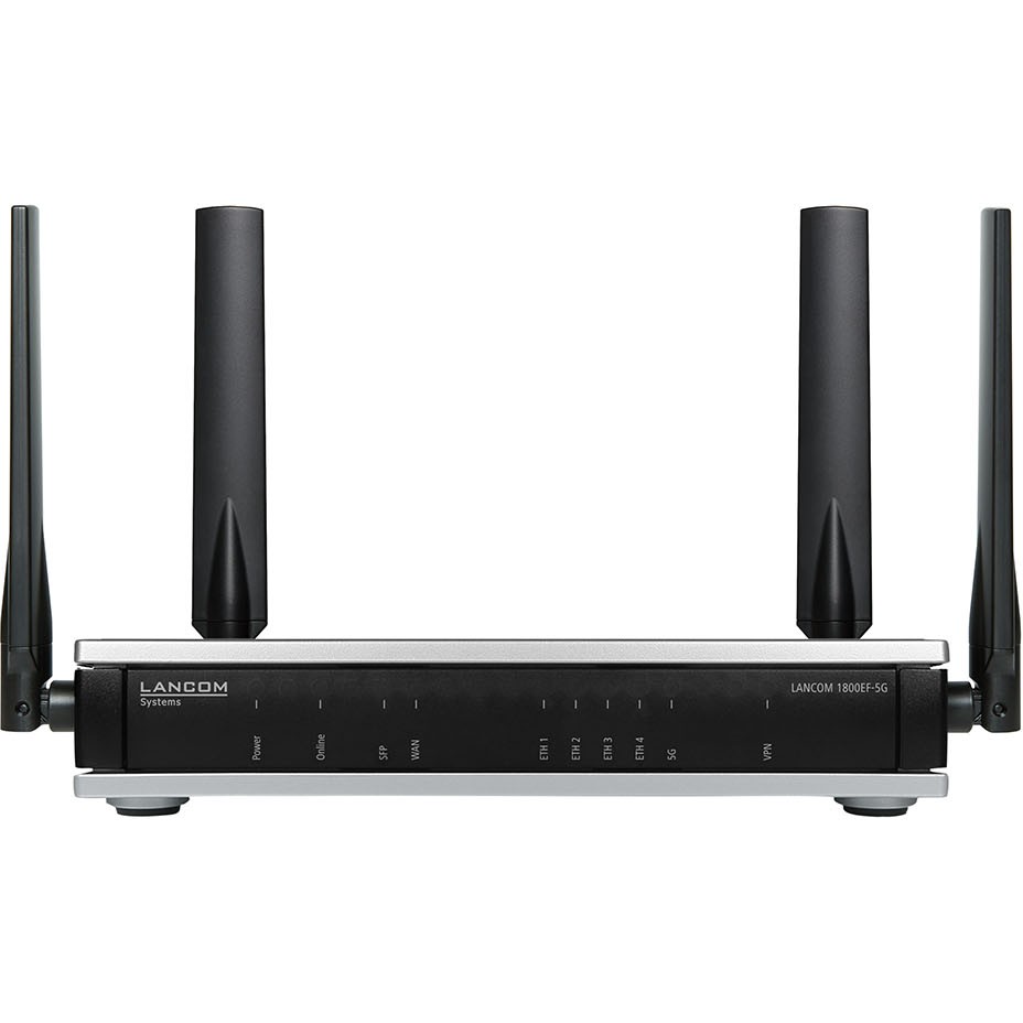 Router LANCOM 1800EF-5G (5G, Ethernet LAN, 4x RJ-45, USB C, MicroSIM)-0