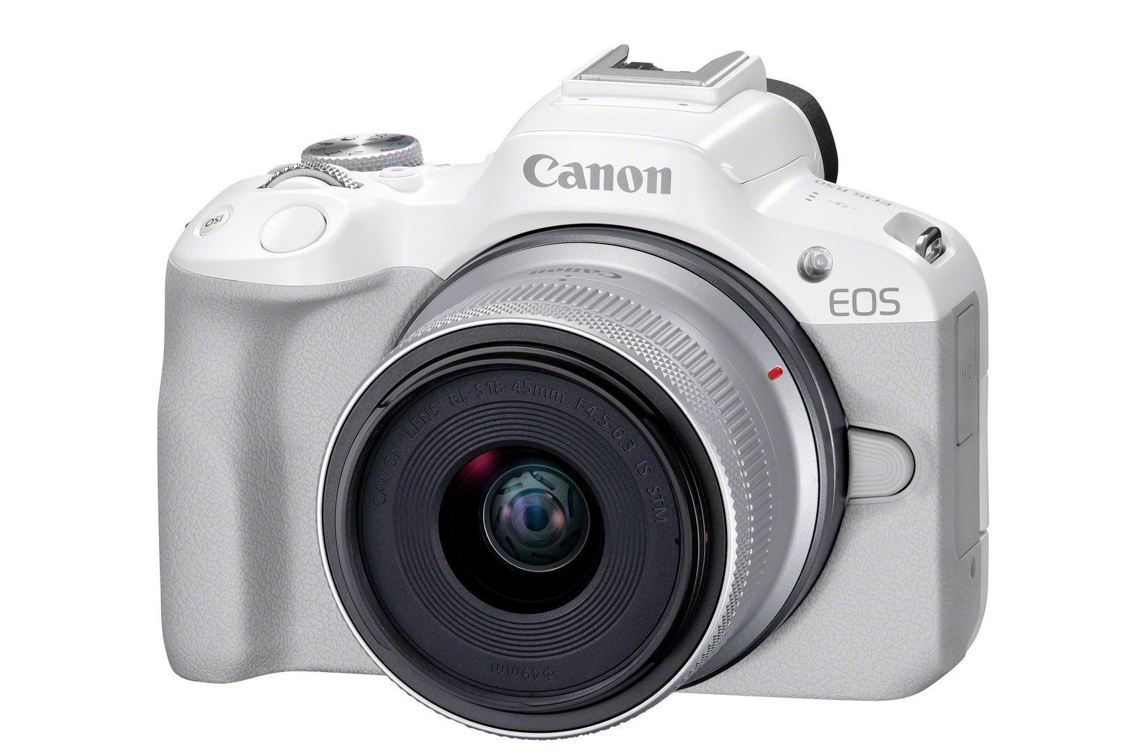 Bezrcalni fotoaparat CANON EOS R50 (White, RF-S 18-45mm Kit)-10
