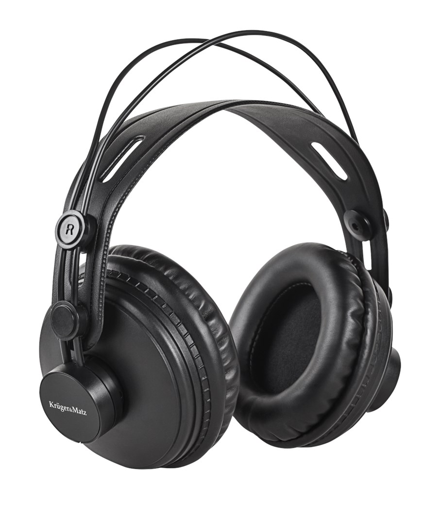 Slušalice KRUGER & MATZ Monitor (žične, 3.5 mm, crne)-4