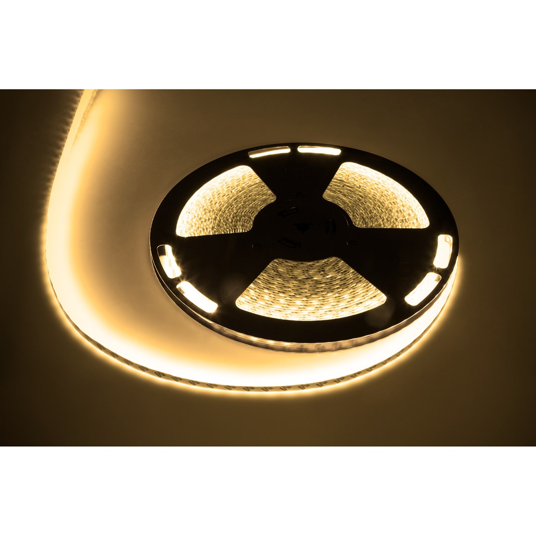 Rebel LED traka 25m, 1500x 5050 SMD, toplo bijela, vodootporna, 12V-0