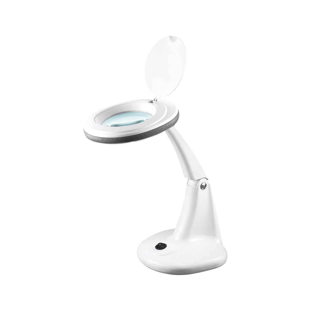 Stolna lampa s povećalom REBEL NAR0462-2 (5D, 6W)