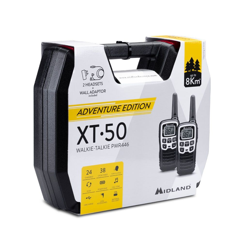 Ručni radio uređaj MIDLAND XT50 (set od 2 komada)-7