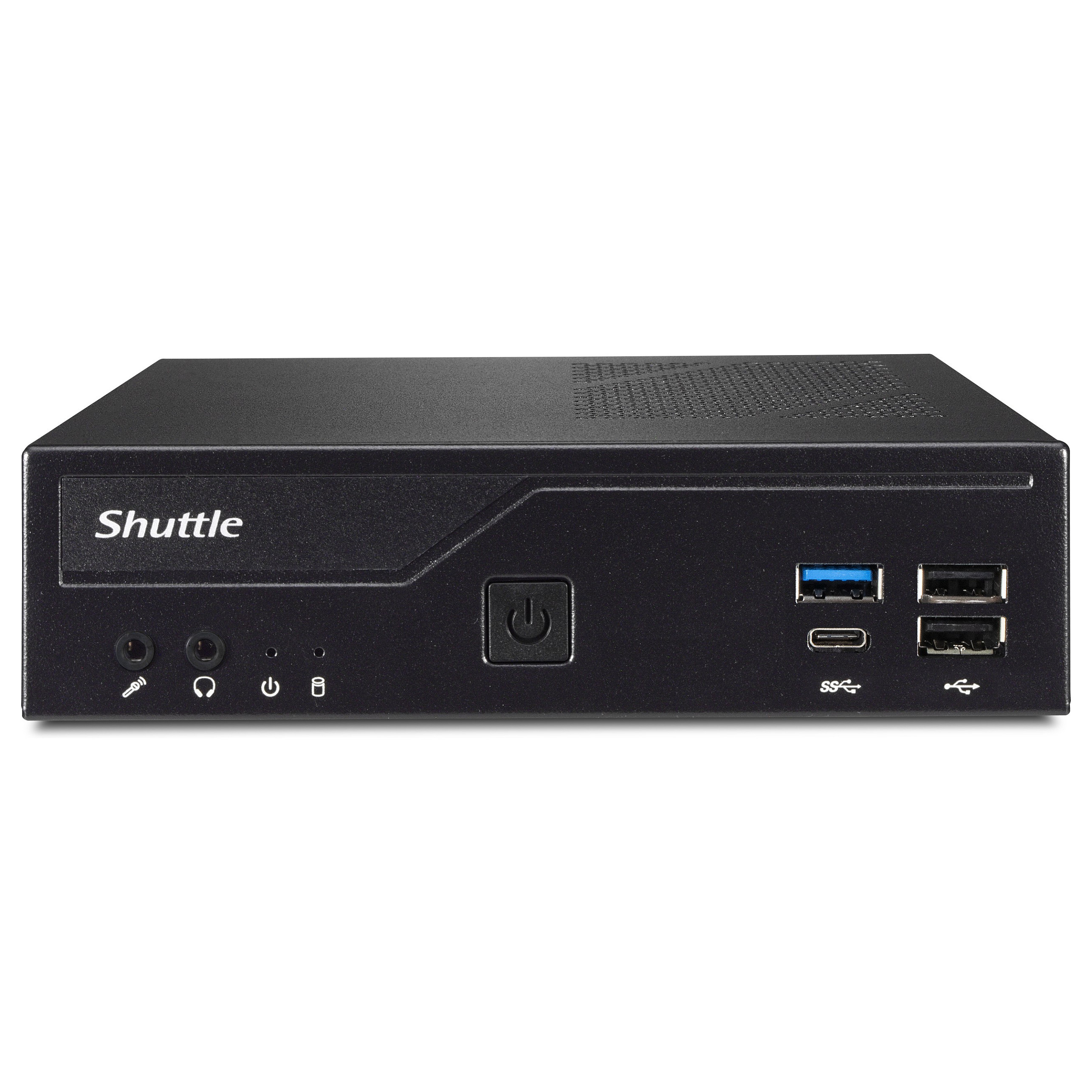 Kućište SHUTTLE XPC slim DH610 (mini PC barebone, DDR4-SDRAM, 2 SO-DIMM utora, 64 GB, Intel grafika, 3 priključena zaslona, 3840 x 2160, M.2, SATA, 120 W)-4