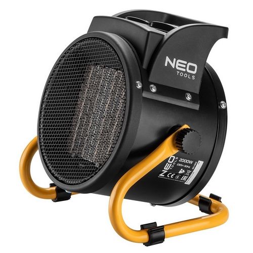 NEO TOOLS 90-062 electric space heater Ceramic PTC 2000 W Black-0
