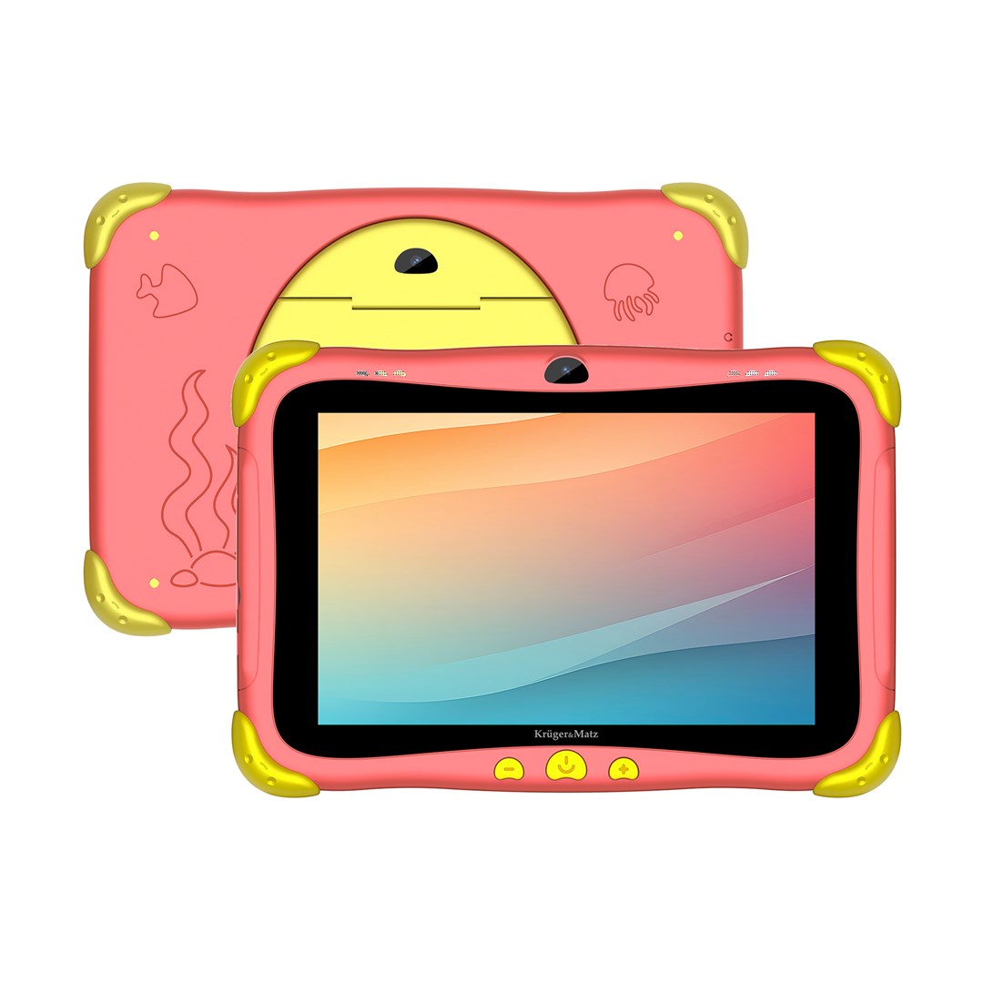 Dječji tablet KRUGER & MATZ FUN 808 (8", 3GB/32GB, Android 13) roza boja