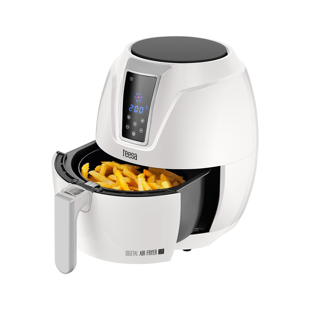 TEESA DIGITAL AIR FRYER 3.2L WHITE-0