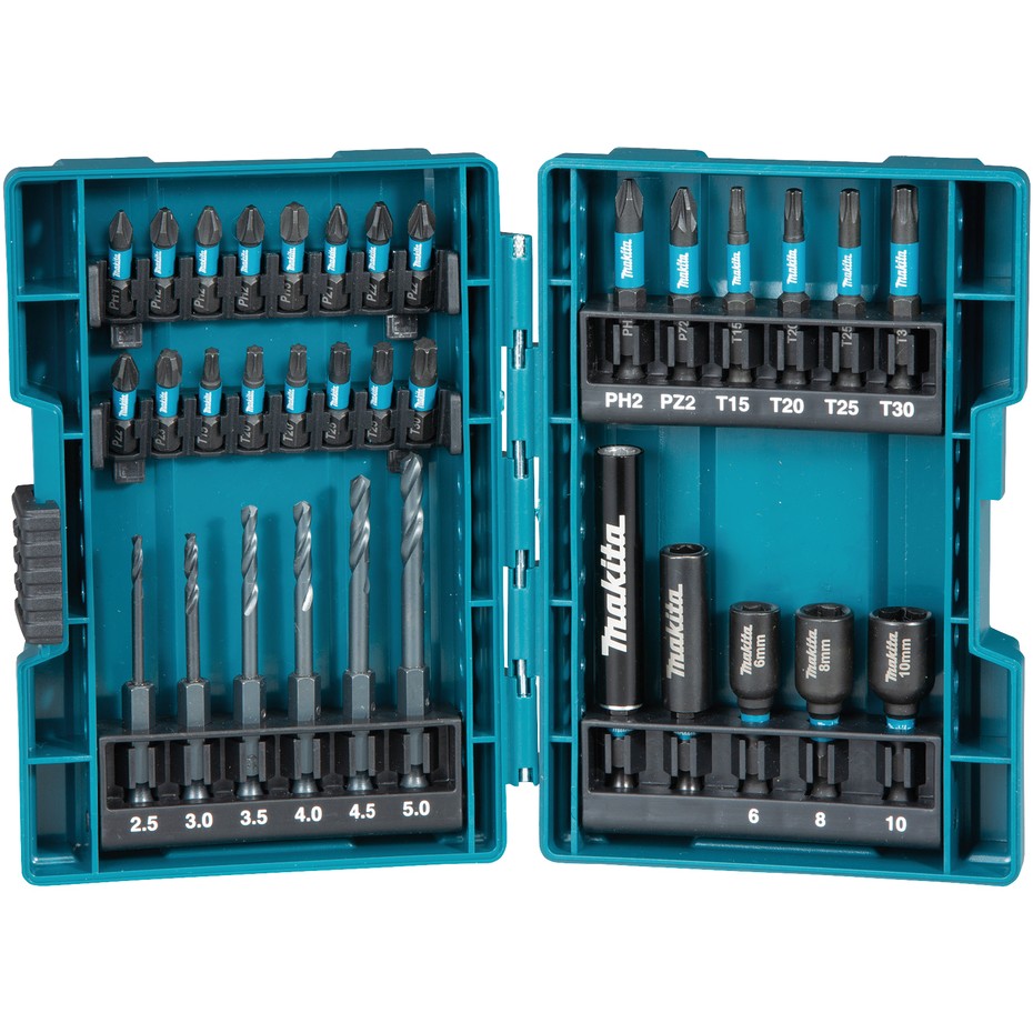 Drill bit set MAKITA DRILL BIT SET & END.+US.33el (drill bit type)