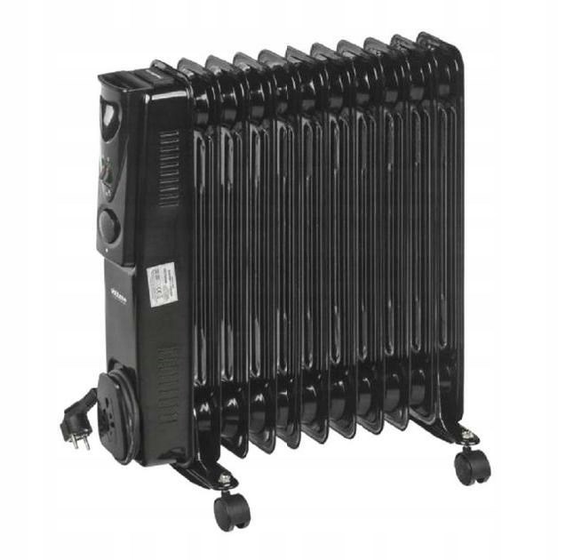 OIL-FILLED RADIATOR 11-FIN 2500W BLACK-0