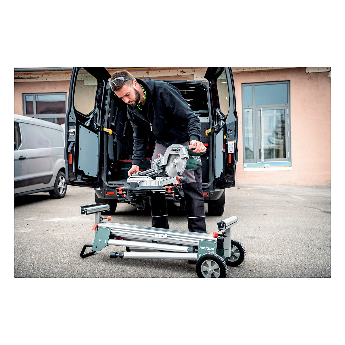 Potezno-nagibna pila METABO KGS 254 M (1800W, 254mm)-8