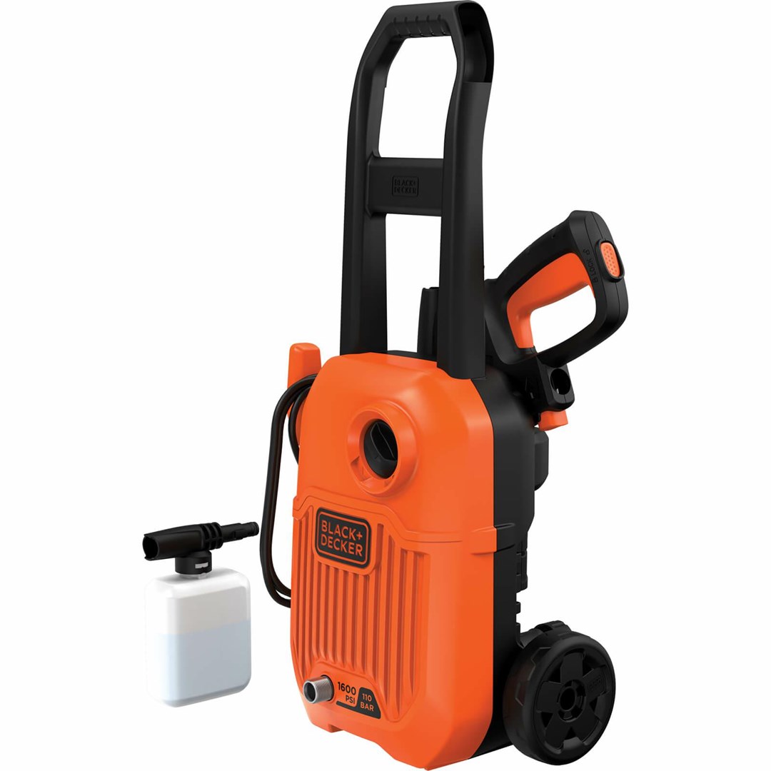 Perilica visokog pritiska BLACK+DECKER BEPW1650 (1650W, 120bar, Narančasta)-1