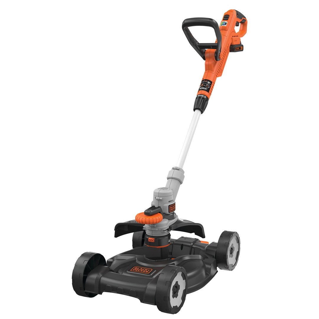 Trimer BLACK+DECKER STC1820CM-QW (bežični, 18V, 28cm širina rezanja, automatsko podešavanje žice)