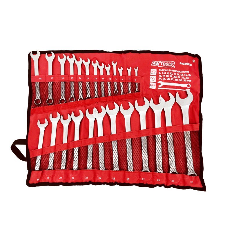 Komplet ključeva AWTOOLS (25 komada, 6mm-32mm)