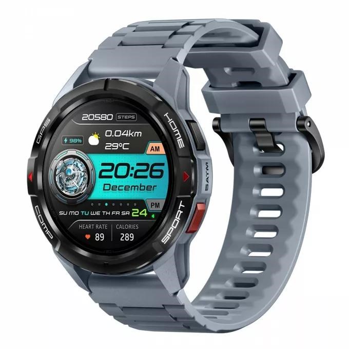 Pametni sat MIBRO GS Active sivi (1.3" AMOLED, GPS, 5 ATM, 150+ sportskih načina, do 20 dana baterije)-0