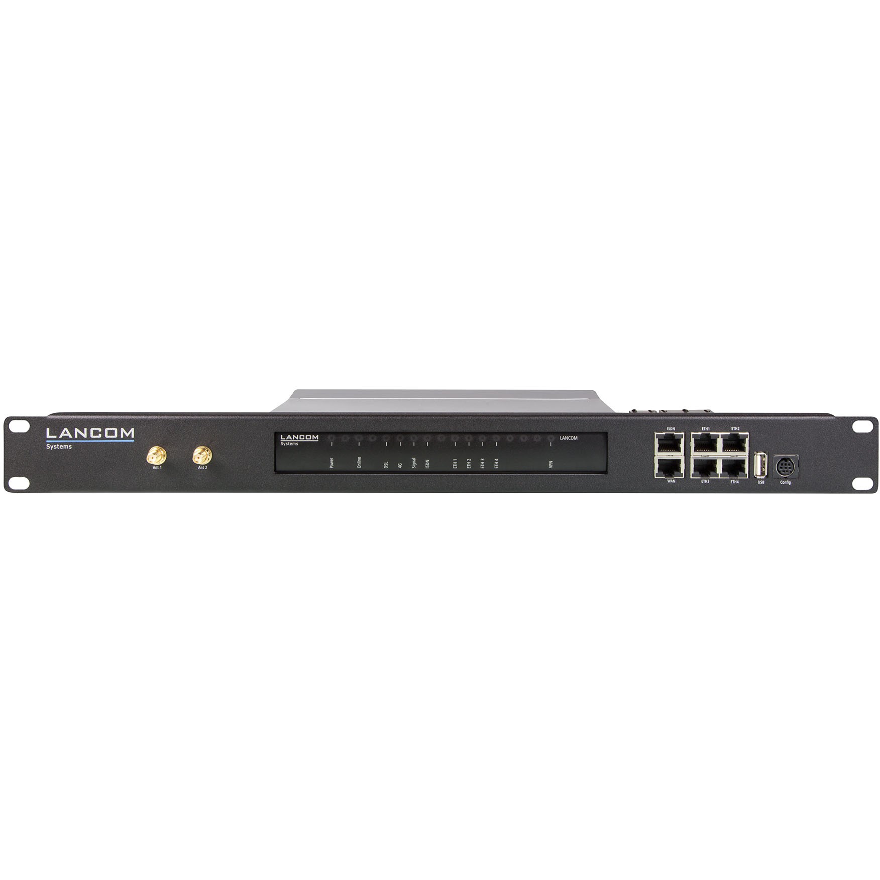 LANCOM Rack Mount Plus (veličina 48.3 cm, visina 44 mm, dubina 160 mm, širina 483 mm, crna boja)-0