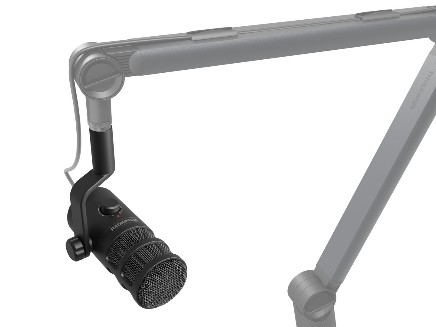 Dinamički USB mikrofon GENESIS Radium 350D (crna boja)