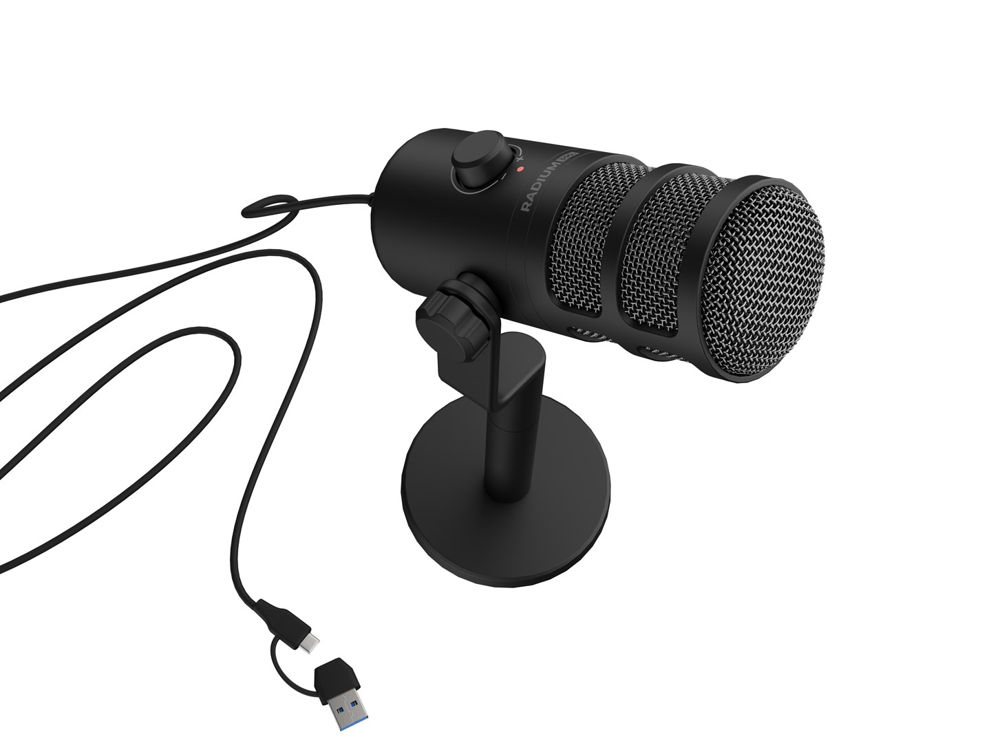 Dinamički USB mikrofon GENESIS Radium 350D (crna boja)-7