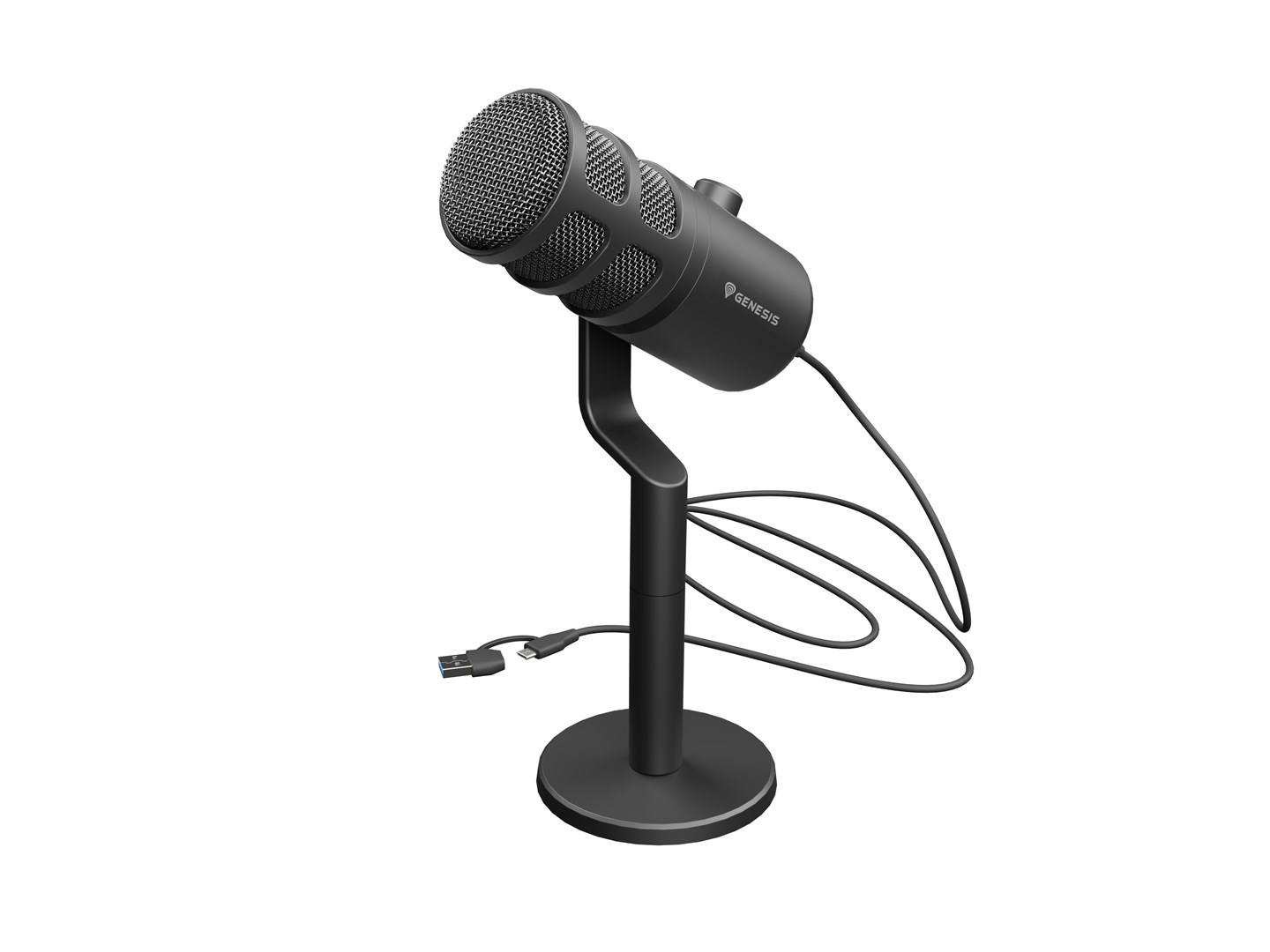 Dinamički USB mikrofon GENESIS Radium 350D (crna boja)-6